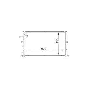 Condenseur, Climatisation Mahle Ac296001s Ford