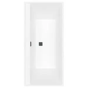 V&B; Baignoire rectangulaire Collaro Duo 160x75 cm, version EB, bleu mat, blanc pierre ; Villeroy &…