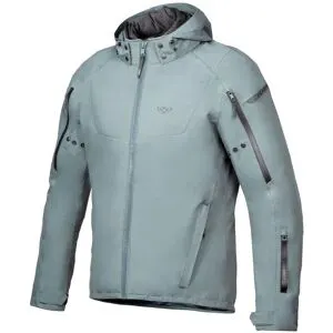 Blouson Moto Ixon BURNING Vert tactic