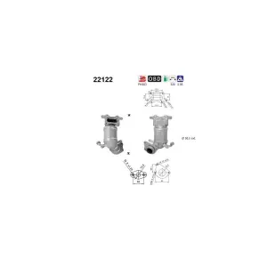 AS 22122 Catalyseur