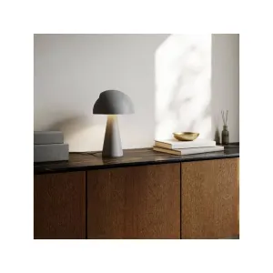Lampe à poser ALIGN métal gris IP20 E27 - DFTP, Intérieur