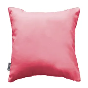 Coussin Uni Passepoil Corail