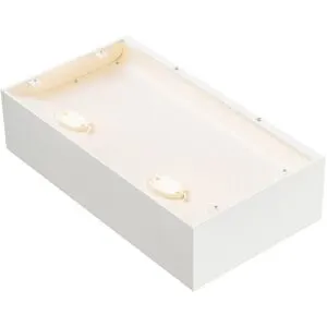 Applique Intérieure Coloris Blanc À Led Shell, 3000k, Variable