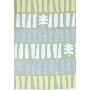 Tapis Polypropylène 90x150 - Bleu
