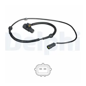 DELPHI Capteur ABS pour KIA: Rio (Ref: SS20519)