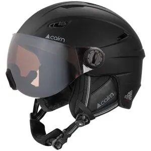 Cairn  - Electron Visor Noir Mat - M - Casque de ski avec visière