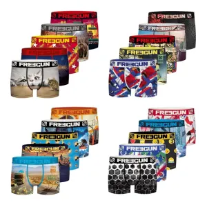 Pack Surprise de 5 Boxers microfibre garçon