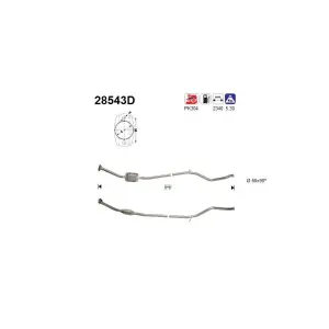 AS 28543D Catalyseur