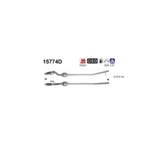 AS 15774D Catalyseur