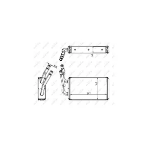 Système De Chauffage Nrf 54228 Ford