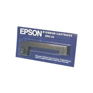 Epson Erc-22 Black Printer Ribbon Ruban D'impression Noir