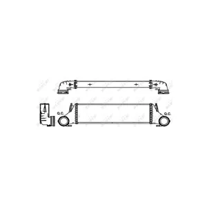 NRF B.V. Intercooler, échangeur pour BMW: X5 (Ref: 30323)