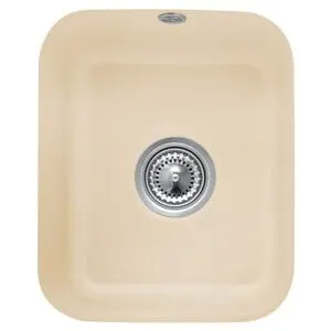 V&B; Évier sous-plan Cisterna 45, céramique CeramicPlus couleur bois ; Villeroy & Boch (670400TR)