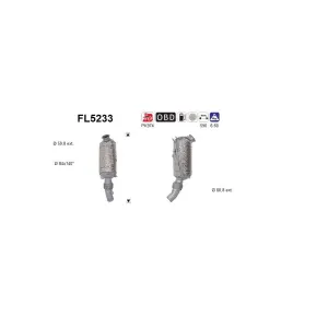 AS FL5233 Filtre à particules
