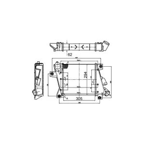 MAHLE CI 508 000S Intercooler