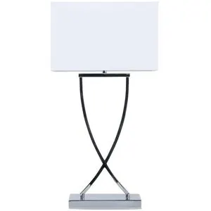 Lampe À Poser Yasuni Métal Blanc