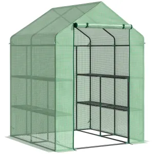 Serre De Jardin Étagères 3 Niveaux