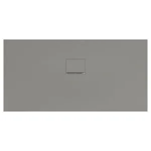V&B; Bac à douche Squaro Infinity 150x75x4cm, gris, pour installation affleurante ; Villeroy & Boch…