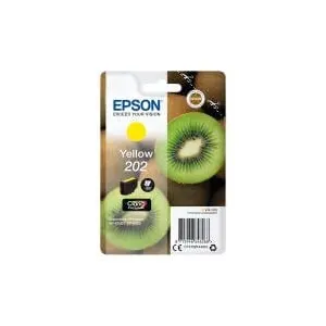 Epson Kiwi Singlepack Yellow 202 Claria Premium Ink