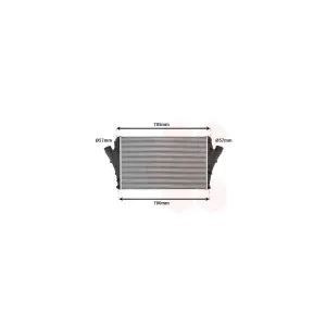 VAN WEZEL Intercooler, échangeur pour SAAB: 9-3 (Ref: 47004068)