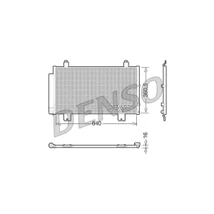 DENSO Condenseur, climatisation pour LEXUS: GS (Ref: DCN51005)