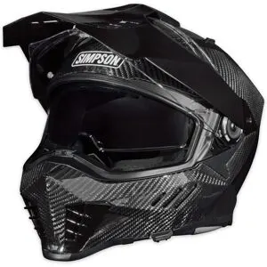 Casque intégral Simpson XCURSION - CARBONE Carbone