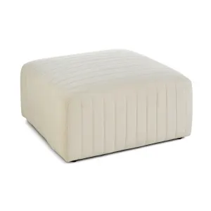 Nova - Pouf Modulable - En Velours - Beige
