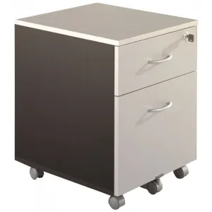 Caisson Mobile 2t Dt 1ds Anthracite/gris Clair