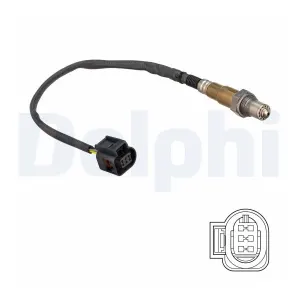 DELPHI Sonde lambda pour BMW: Série 3, Série 1, Série 7 & MINI: MINI (Ref: ES21180-12B1)