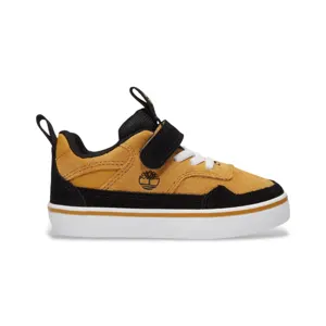 Timberland pour garçon. TB0A27PKEZ01 Baskets en cuir marron Stone Jump (21), Plat, Lacets, Casuel…