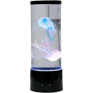 I-Total Lampe meduse 28 cm avec télécommande