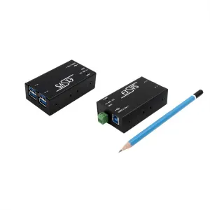 Exsys USB-Hub Hub USB noir