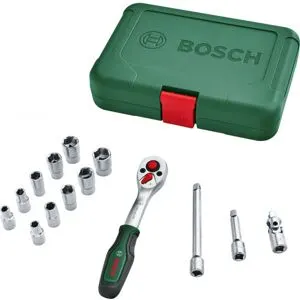 Bosch Diy Set Di Chiavi A Bussola E Cricchetto Ht 1/4´´ 14 Pezzi