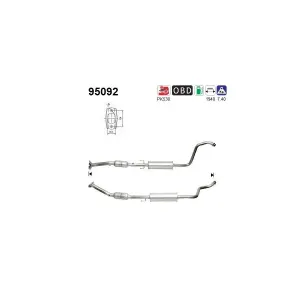 AS 95092 Catalyseur