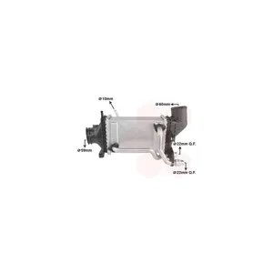 VAN WEZEL Intercooler, échangeur pour MERCEDES-BENZ: Classe E (Ref: 30014703)