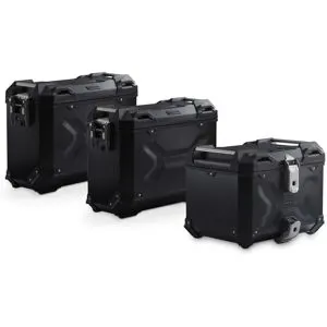 Top case SW-MOTECH KIT ADVENTURE Noir