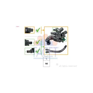 FACET Thermostat d'eau (Ref: 7.8927K)