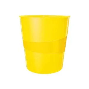 Corbeille À Papier Wow- Jaune - Leitz