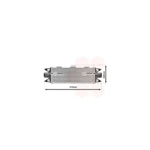 VAN WEZEL Intercooler, échangeur pour IVECO: Daily (Ref: 28004045)