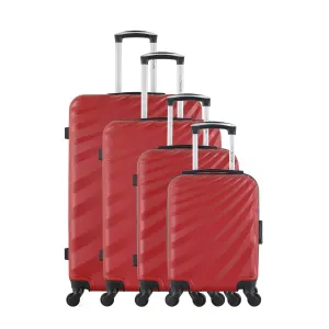 WAVE PARIS - Set de 4 Valises DANUBE-M