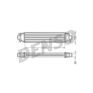 DENSO DIT09107 Intercooler
