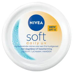 NIVEA Soft Crème Hydratante SPF 15 Pot 200 ml
