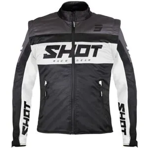 Veste enduro Shot SOFTSHELL 2024 Noir/Blanc