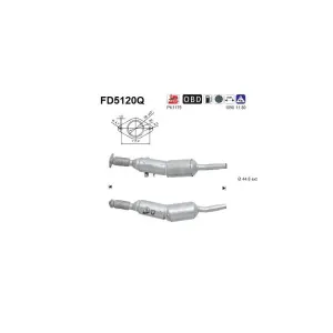 AS FD5120Q Filtre à particules