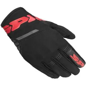 Gants Spidi FLASH H2OUT LADY Noir/Rouge