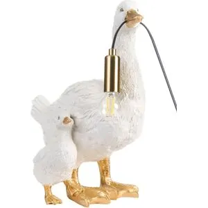 Lampe À Poser Canard Daffy Blanc
