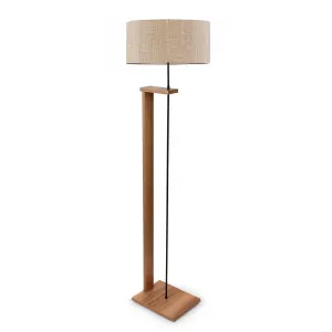 Lampe À Pied 150 Cm. Beige, Type E27 Max 60 W