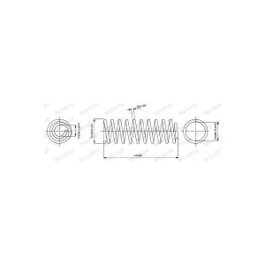 MONROE SP3883 Ressort de suspension