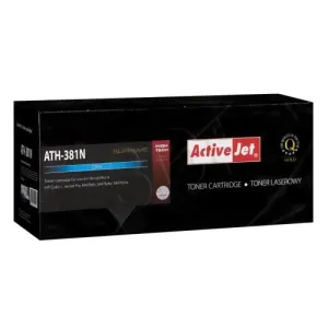 Toner Compatible Activejet Cyan Standard Pour Hp