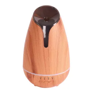 Diffuseur - Home Deco Factory - Impression Bois - Usb - 120ml - Marron